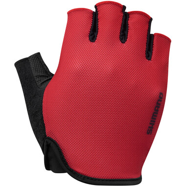 SHIMANO AIRWAY Short Finger Gloves Red/Black 2023 0